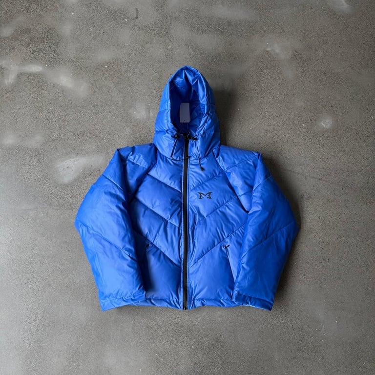 Mertra Heat Sensitive Puffer Jacket Blue - 4