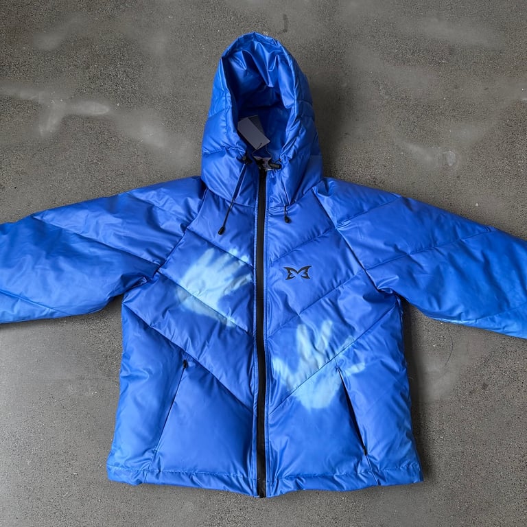 Mertra Heat Sensitive Puffer Jacket Blue - 5