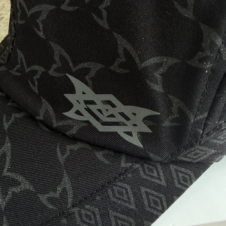 Mertra Butterfly Pattern Cap Black - 12