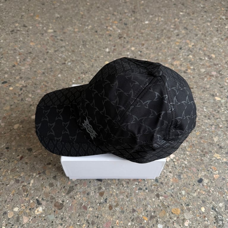 Mertra Butterfly Pattern Cap Black - 8