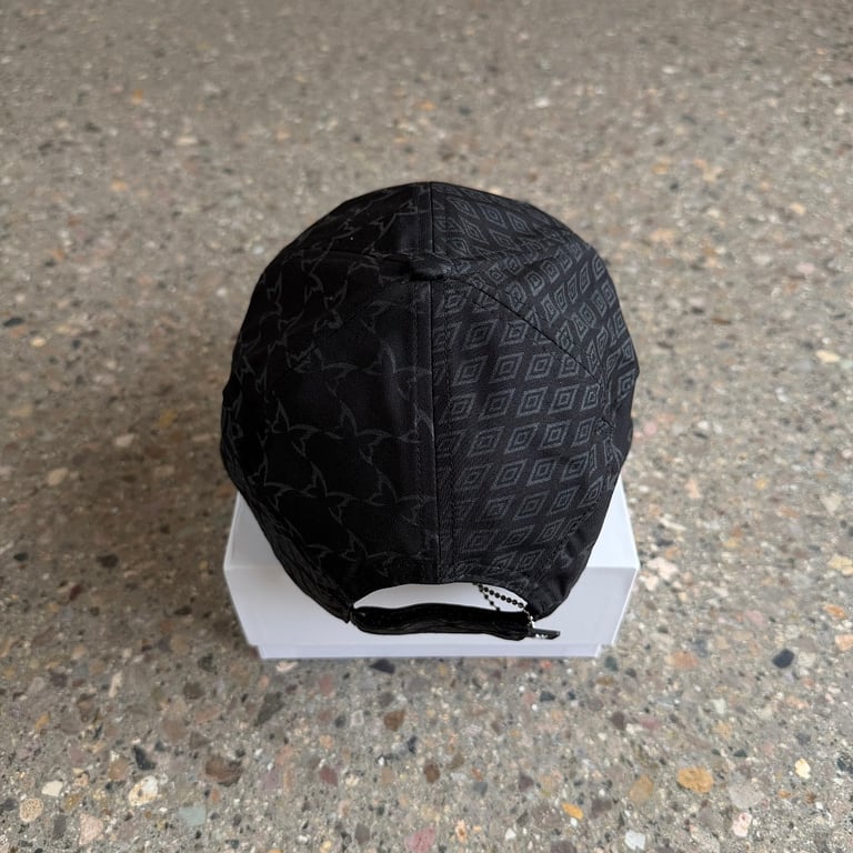 Mertra Butterfly Pattern Cap Black - 9