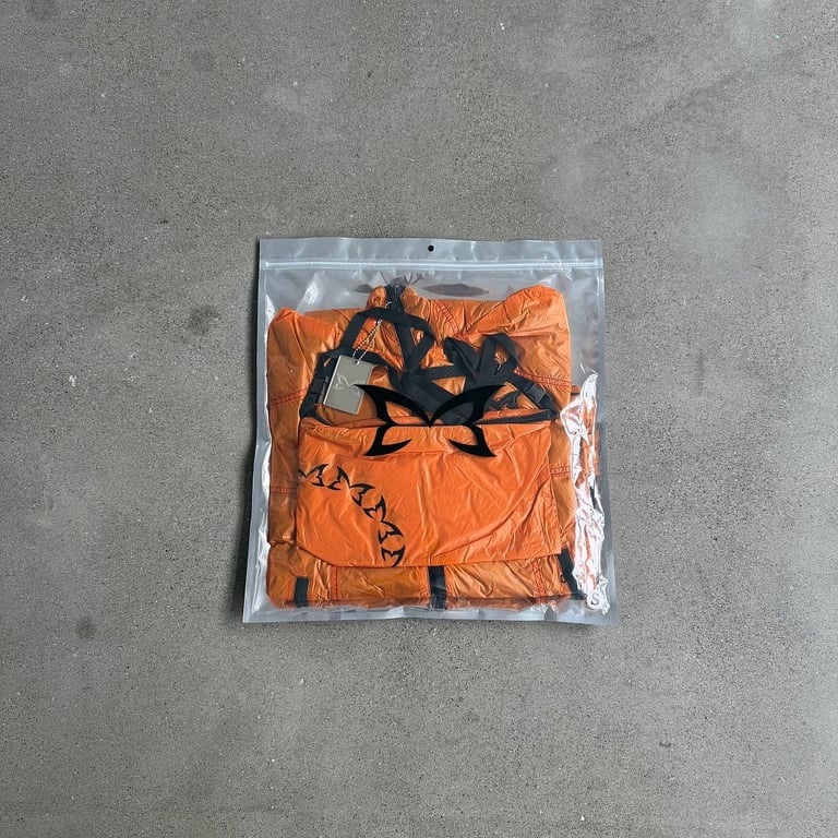 Mertra Orange Packable Windbreaker - 4