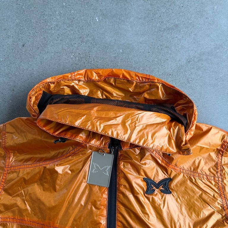 Mertra Orange Packable Windbreaker - 32