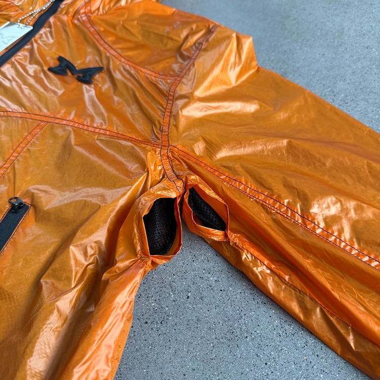 Mertra Orange Packable Windbreaker - 36