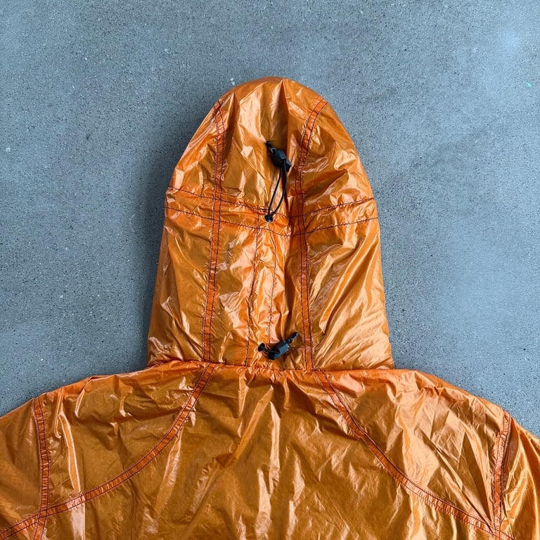 Mertra Orange Packable Windbreaker - 46