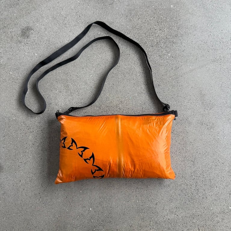 Mertra Orange Packable Windbreaker - 6
