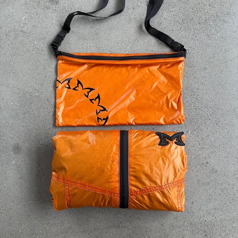 Mertra Orange Packable Windbreaker - 8