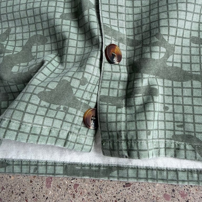 Mertra Grid Camo Short Sleeve Shirt - 17