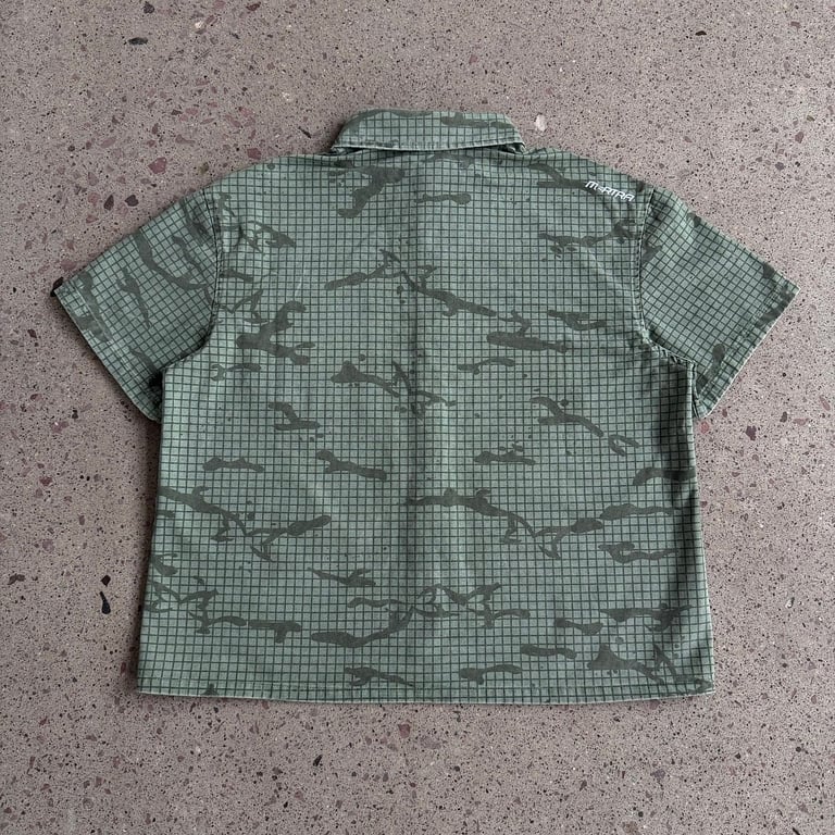 Mertra Grid Camo Short Sleeve Shirt - 19