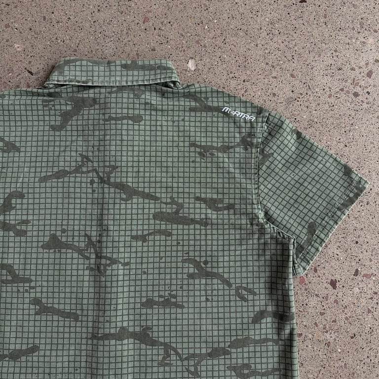 Mertra Grid Camo Short Sleeve Shirt - 21