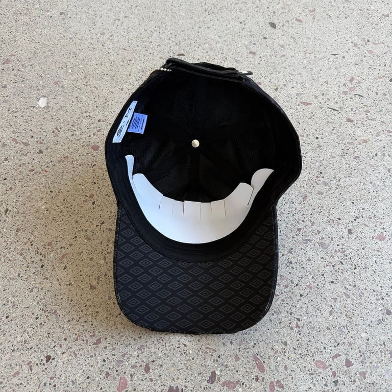 Vescartes Monogram Baseball Cap Black - 22