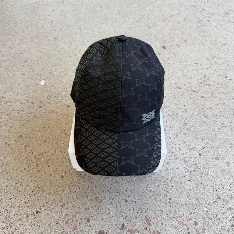 Vescartes Monogram Baseball Cap Black - 8