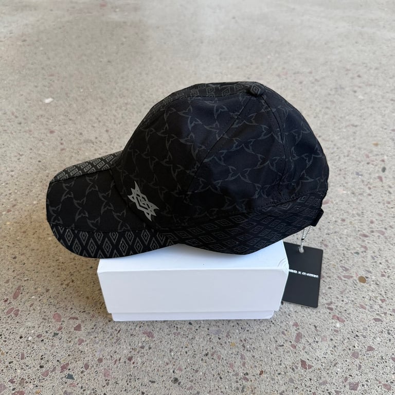 Vescartes Monogram Baseball Cap Black - 9