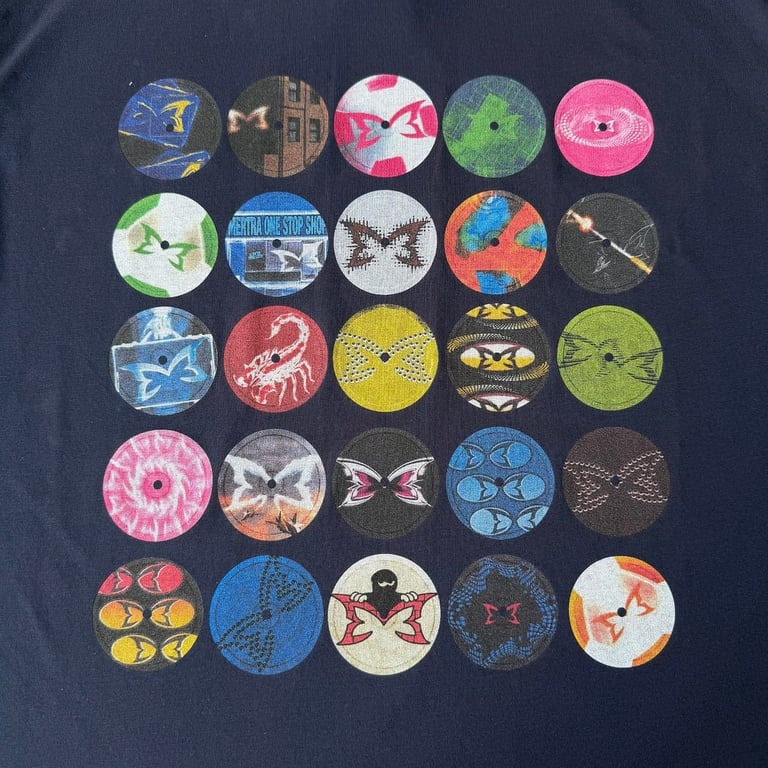 Mertra Graphic Circles T-Shirt Navy - 14