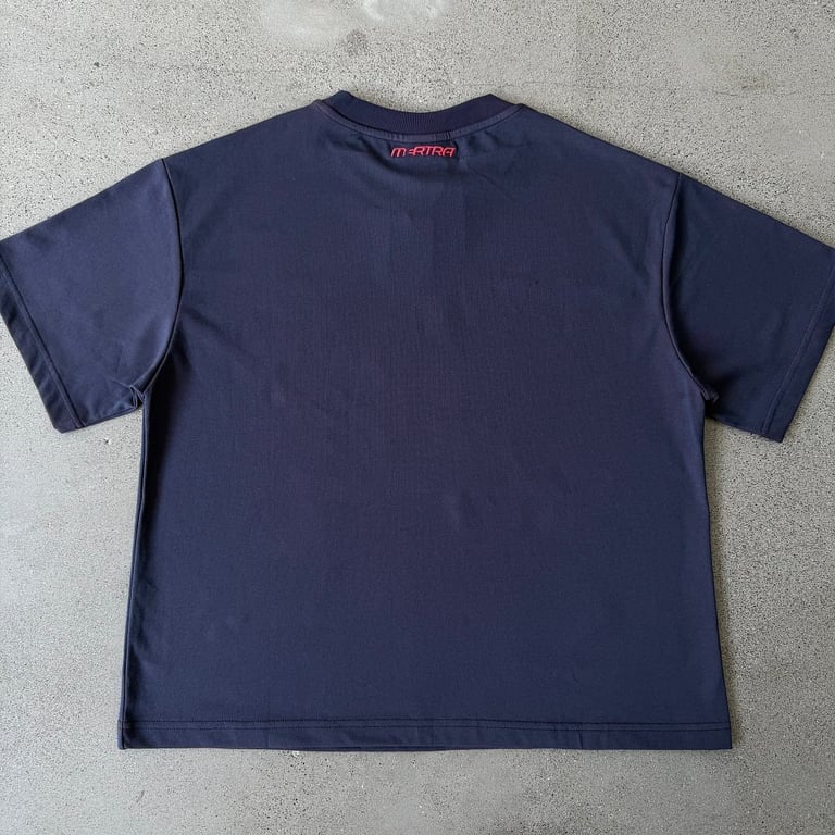Mertra Graphic Circles T-Shirt Navy - 19