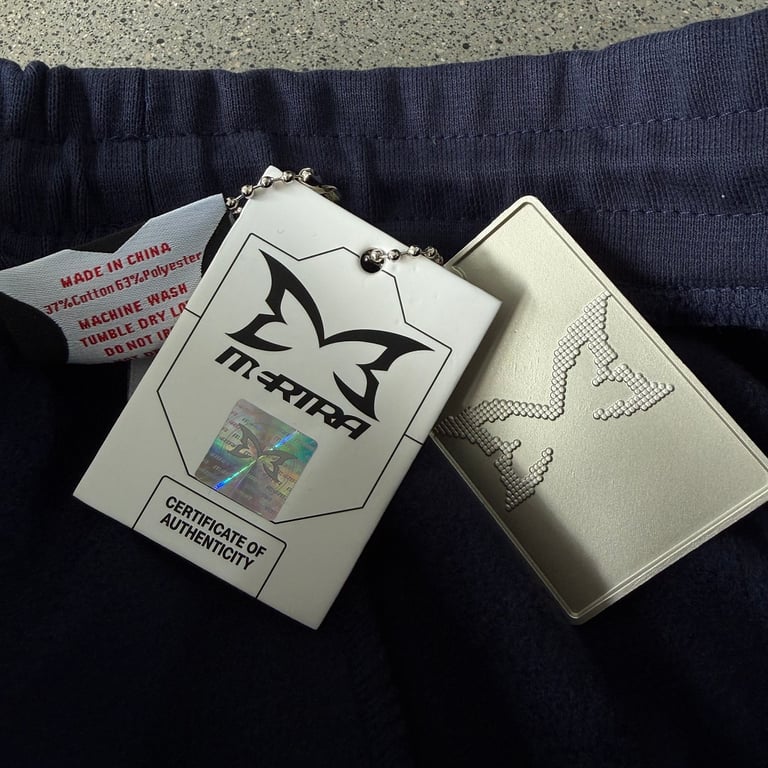 Mertra Piping Sweatpants Navy - 12