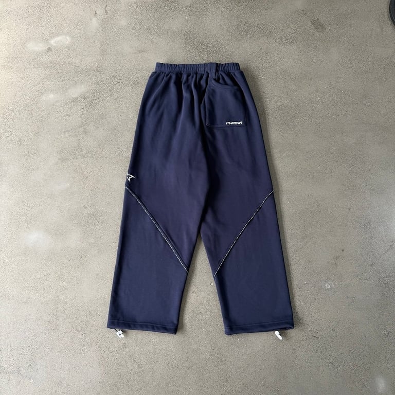 Mertra Piping Sweatpants Navy - 18