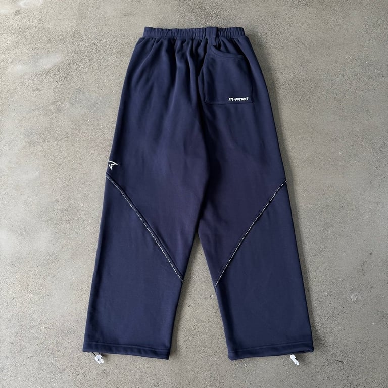 Mertra Piping Sweatpants Navy - 19