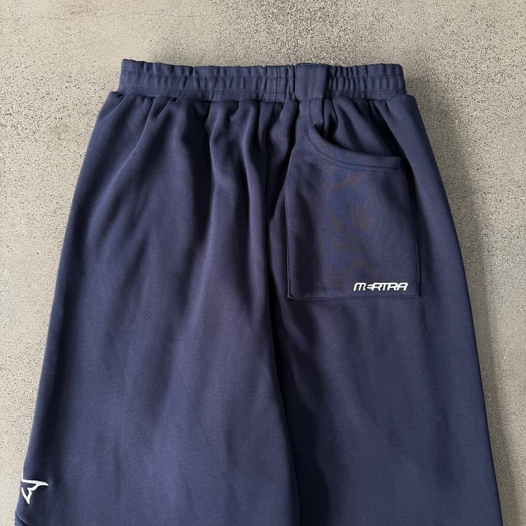 Mertra Piping Sweatpants Navy - 20