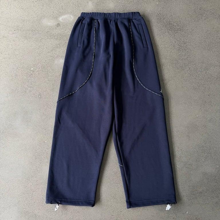 Mertra Piping Sweatpants Navy - 8