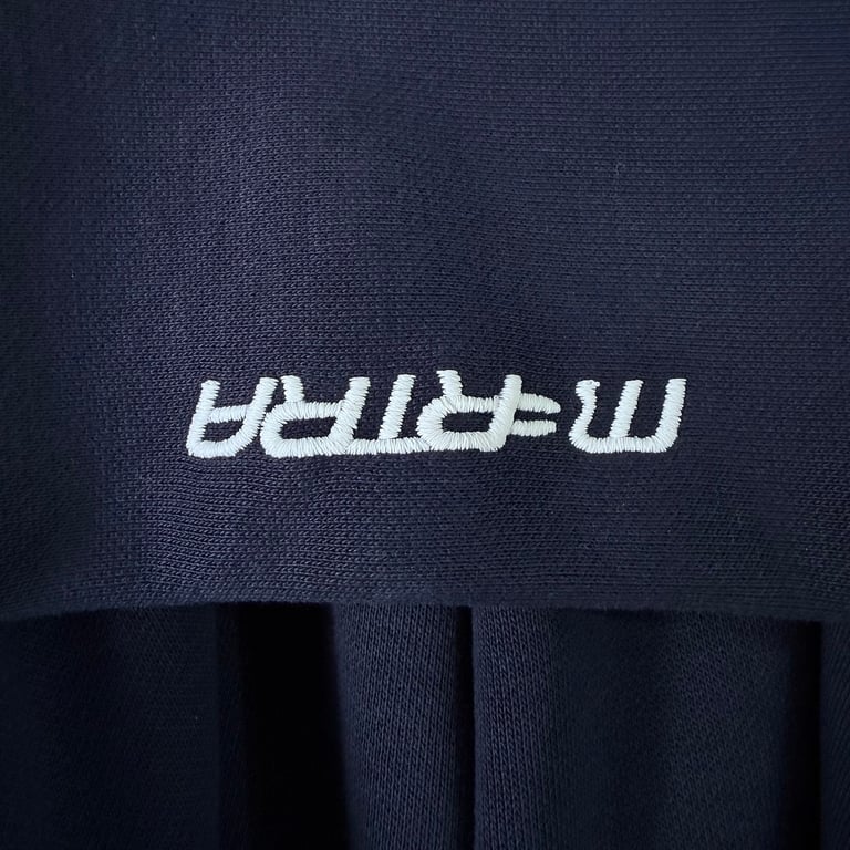 Mertra Logo Zip-Up Hoodie Navy - 9