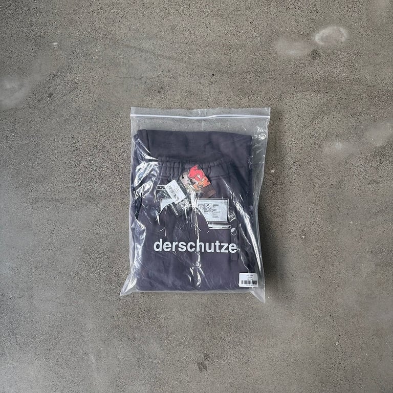 Derschutze Dragon Embroidered Sweatpants Purple - 3