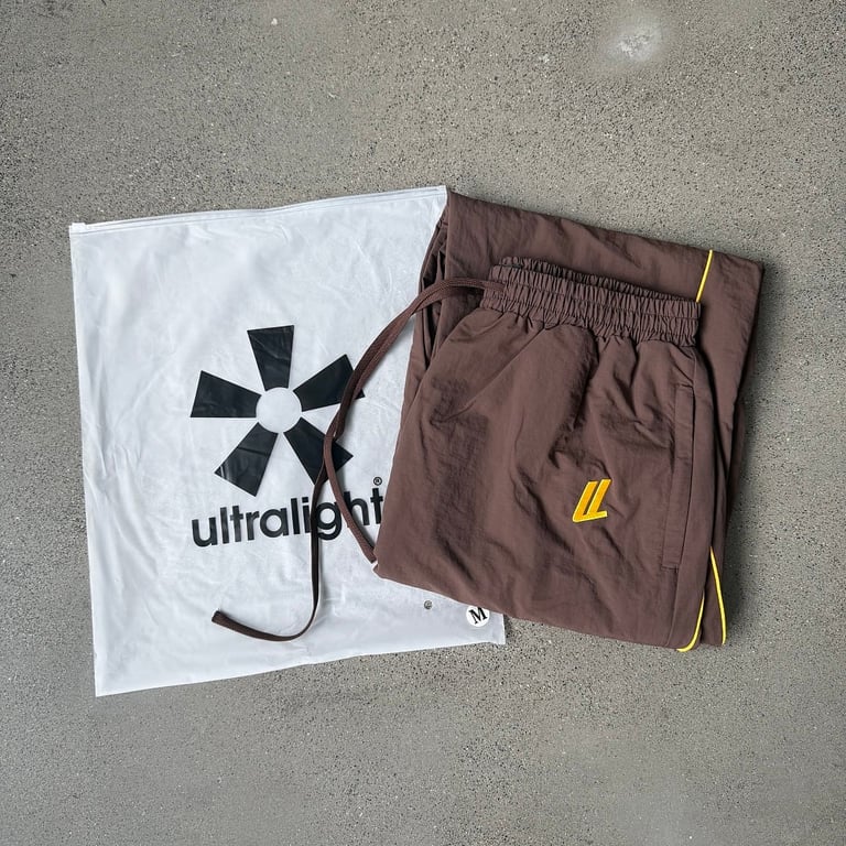 Ultralight FCUL Track Pants Brown - 4