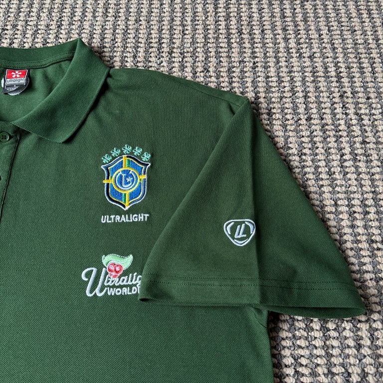 Ultralight Green Graphic Polo - 11