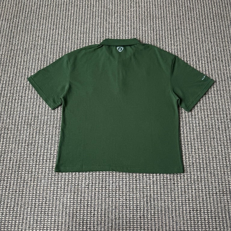 Ultralight Green Graphic Polo - 12