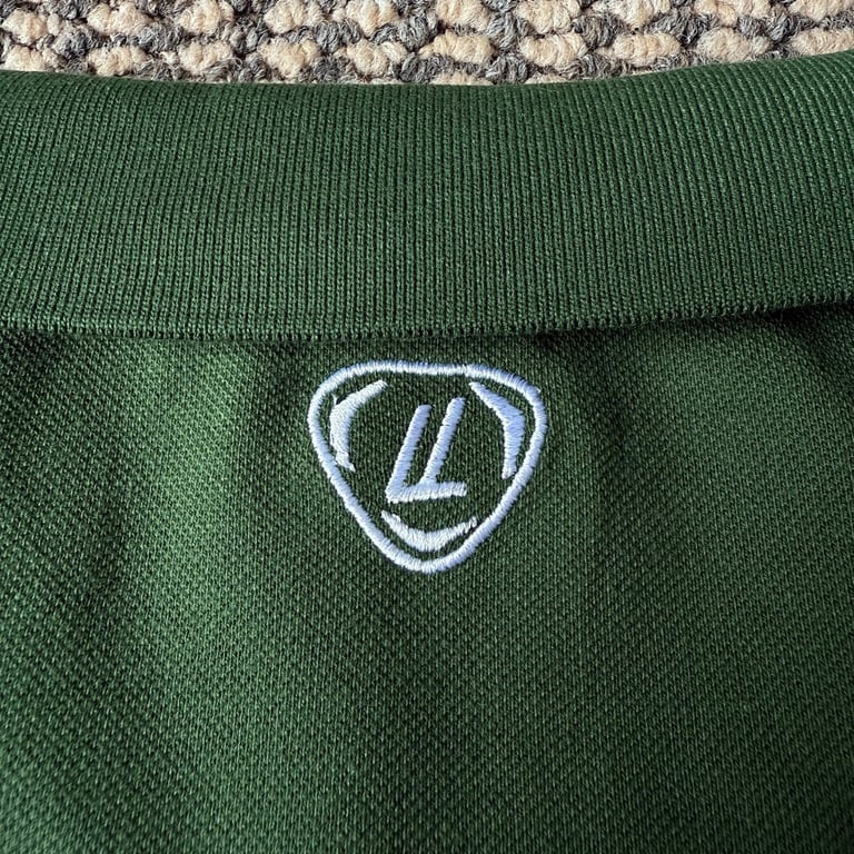 Ultralight Green Graphic Polo - 13