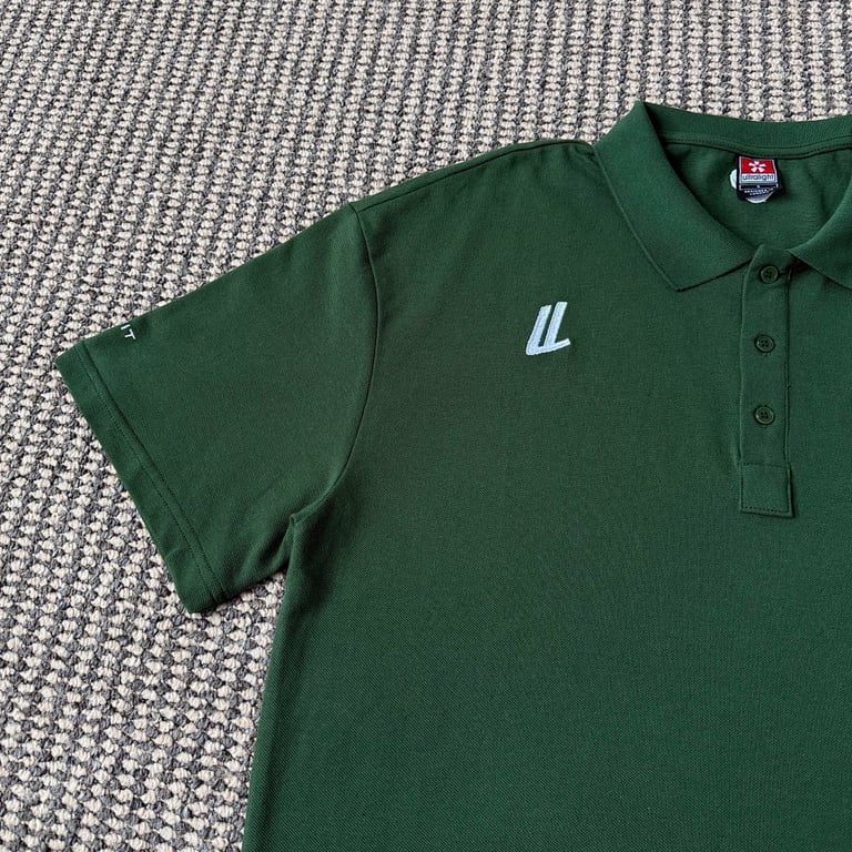 Ultralight Green Graphic Polo - 4