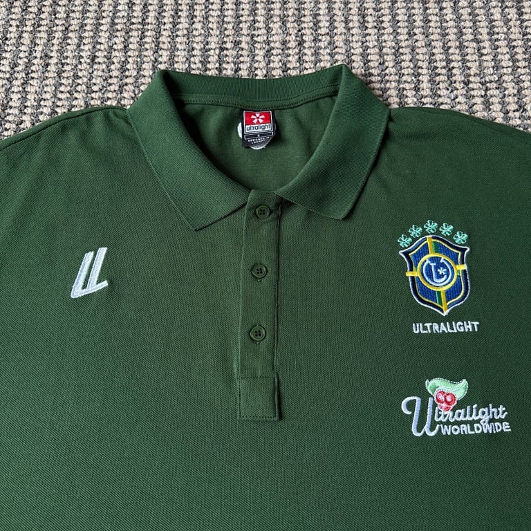 Ultralight Green Graphic Polo - 6