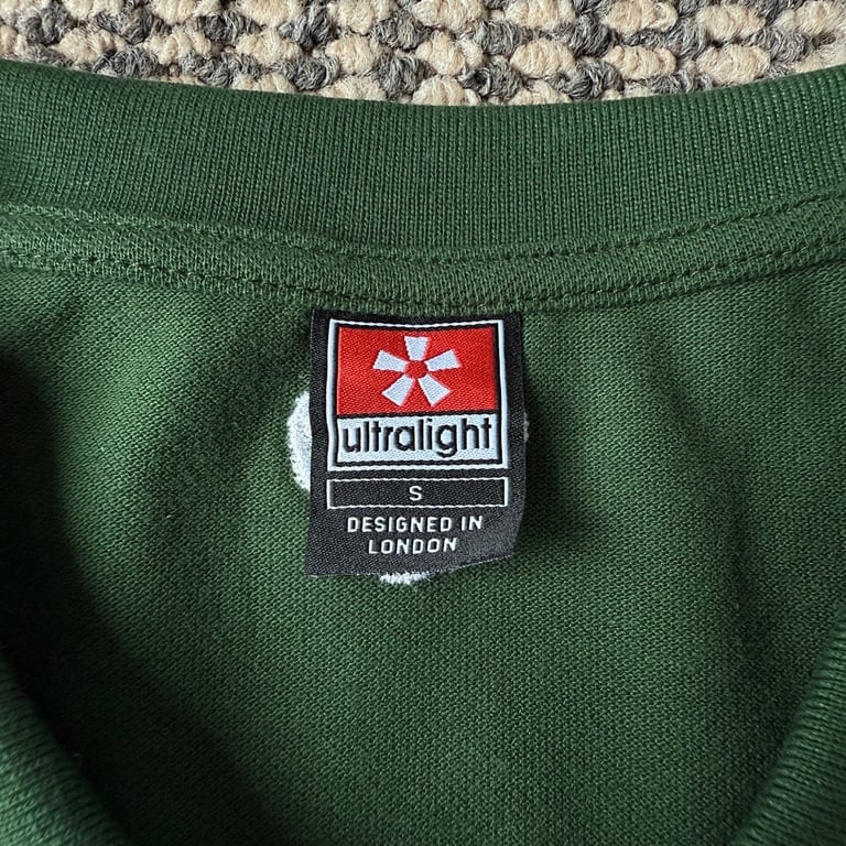 Ultralight Green Graphic Polo - 8