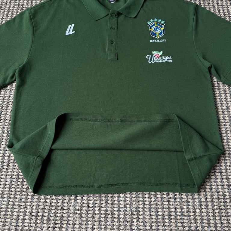 Ultralight Green Graphic Polo - 9