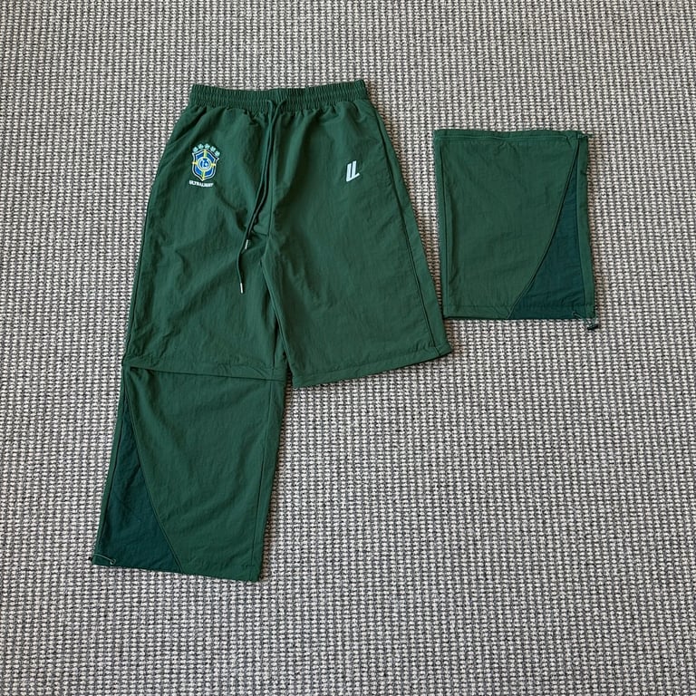 Ultralight 2IN1 Trackpants Green - 2