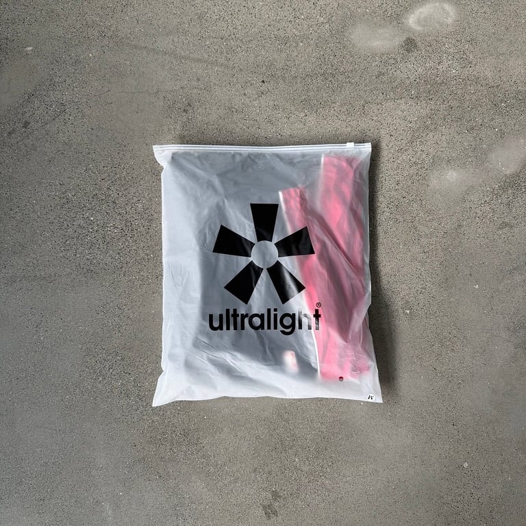 Ultralight Mesh Track Pants Black Red - 2