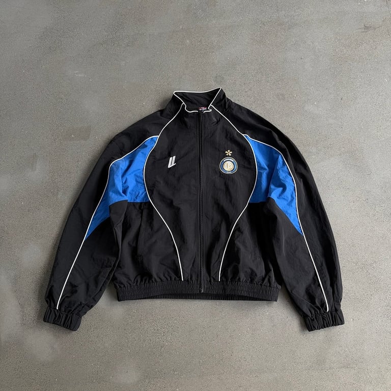 Ultralight Black and Blue Track Jacket - 2