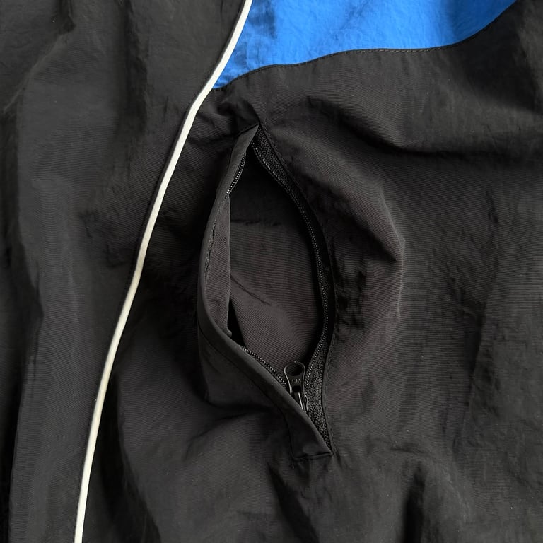 Ultralight Black and Blue Track Jacket - 14