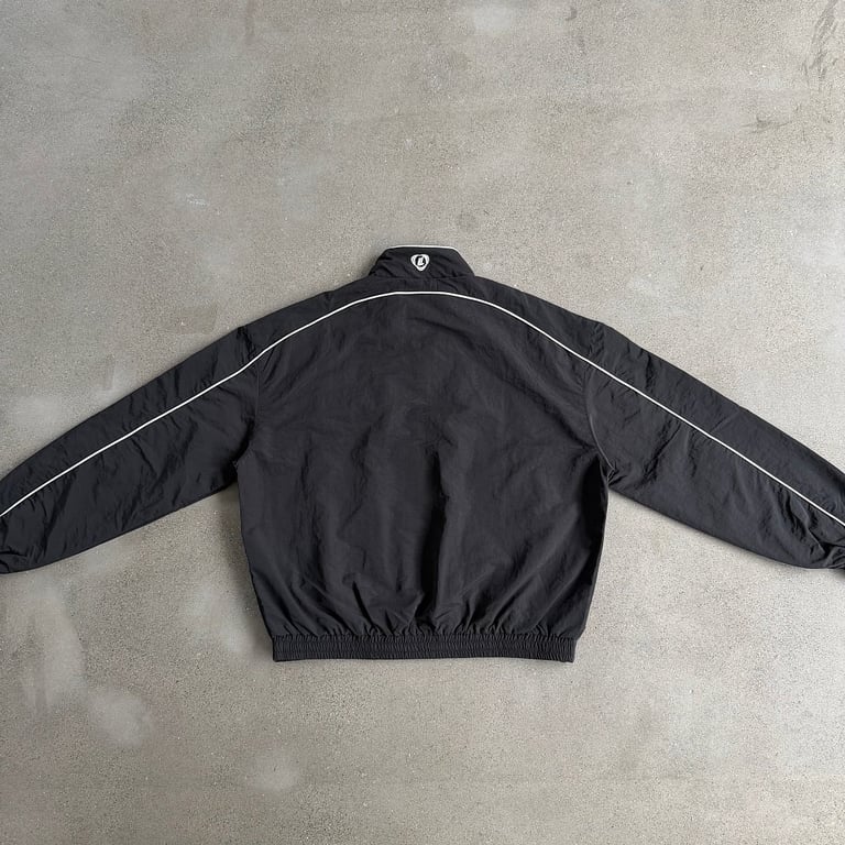 Ultralight Black and Blue Track Jacket - 16