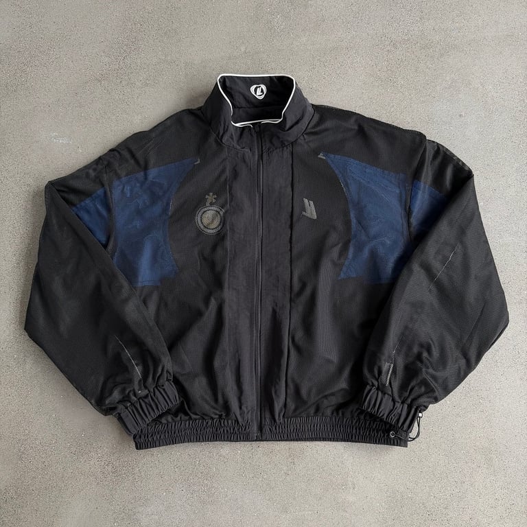 Ultralight Black and Blue Track Jacket - 22