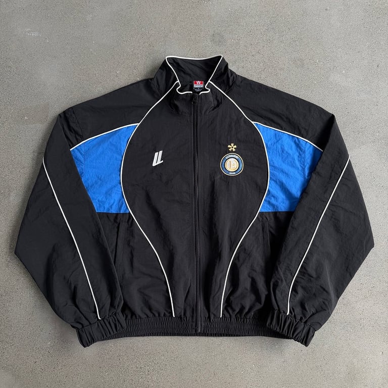 Ultralight Black and Blue Track Jacket - 4