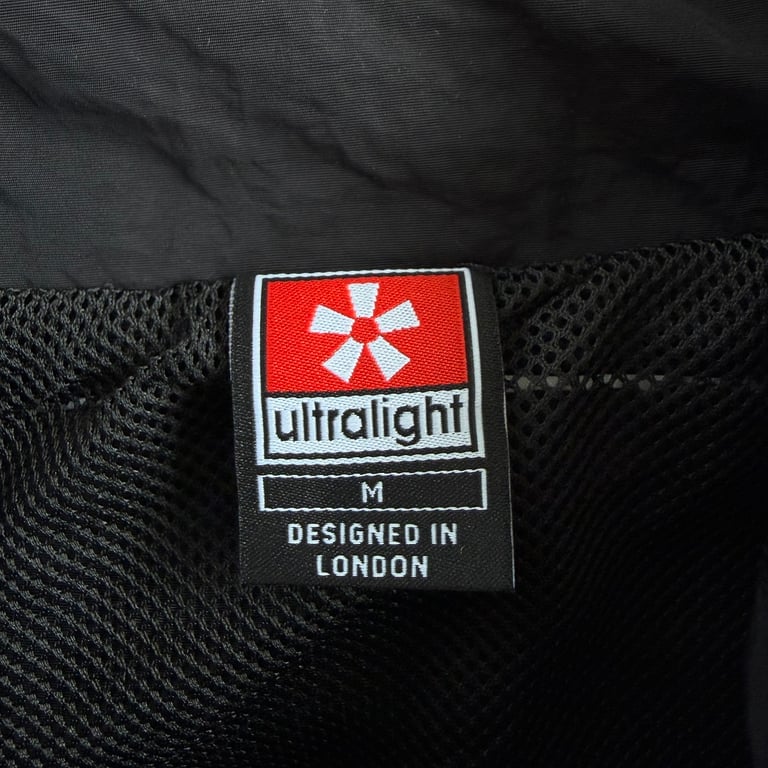 Ultralight Black and Blue Track Jacket - 8