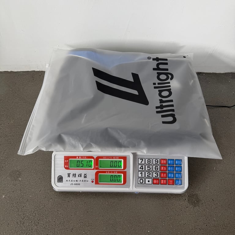 Ultralight Black Track Pants with Blue Accents - 2
