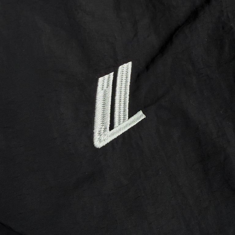 Ultralight Black Track Pants with Blue Accents - 12