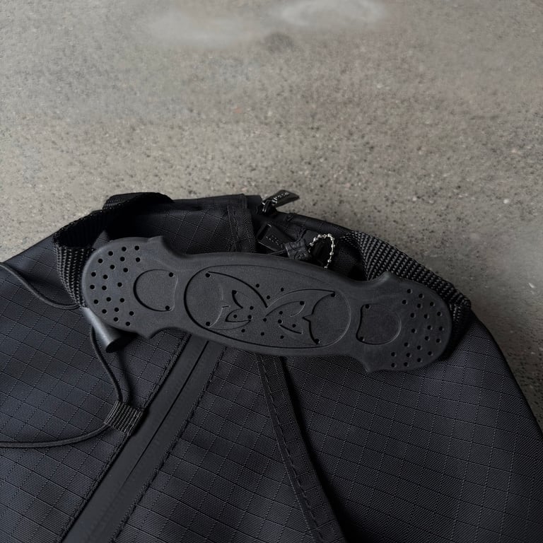 Mertra Butterfly Logo Technical Backpack Black - 15