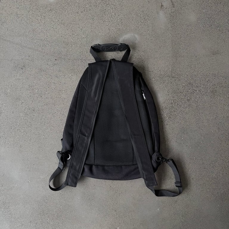 Mertra Butterfly Logo Technical Backpack Black - 17