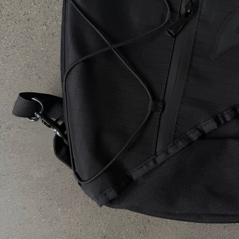 Mertra Butterfly Logo Technical Backpack Black - 10