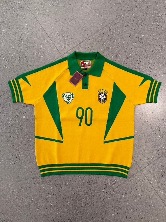 Vescartes Brazil Team Knit Polo - 5