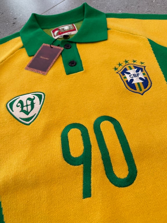 Vescartes Brazil Team Knit Polo - 6