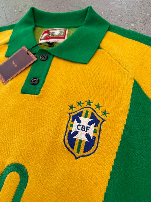 Vescartes Brazil Team Knit Polo - 7